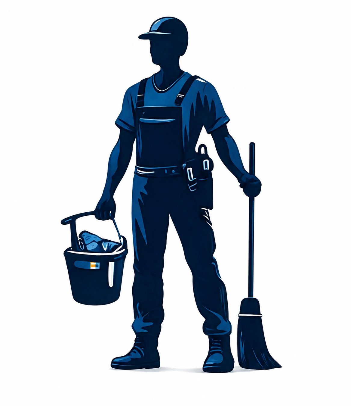 Agent Clean-Cité avec matériel professionnel